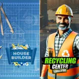 Recycling Center Simulator & House Builder Overtime