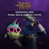 Throne AND Liberty - Nimogos and Punk Rock Gneiss Items