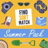 Find Sort Match - Summer Pack
