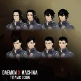 Daemon X Machina: Titanic Scion - Hairstyle Set 8