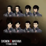 Daemon X Machina: Titanic Scion - Hairstyle Set 8 (English/Chinese/Korean/Japanese Ver.)