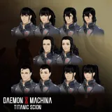 Daemon X Machina: Titanic Scion - Hairstyle Set 6 (English/Chinese/Korean/Japanese Ver.)
