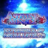 Experience & SP & Skill Level x2 - Asdivine Menace