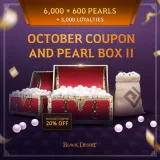 Black Desert - October Coupon and Pearl Box II