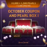 Black Desert - October Coupon and Pearl Box I