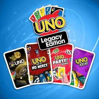 UNO Legacy Edition PS5 and PS4 cover art