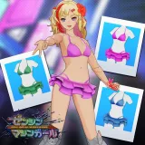 Full Metal Schoolgirl  - Ryoko Costume: "Cute Bikini" in 3 Color Varieties