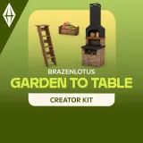 The Sims 4 Garden to Table Kit