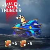 War Thunder - Retrofuture Naval Snail Bundle