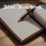 Blue notebook (Simplified Chinese, English, Japanese, Traditional Chinese)