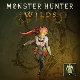Monster Hunter Wilds - Gemma Outfit: Redveil Seikret Dress