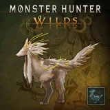 Monster Hunter Wilds - Seikret Decoration: Whitewing Caparison