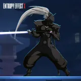 Blazblue Entropy Effect X - Hakumen Palette: [Black and White]