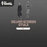 The Sims 4 Silver Screen Style Kit
