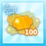 Diamond Painting Asmr - 100 Tickets