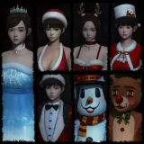 White Day - Xmas Costume Set (English/Chinese/Korean Ver.)