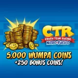 Crash Team Racing Nitro-Fueled - 5000 (+250) Wumpa Coins (English Ver.)