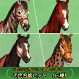 Winning Post 9 追加コンテンツ 毛色名鑑セット（５種）