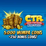 Crash Team Racing Nitro-Fueled - 5000 (+250) Wumpa Coins