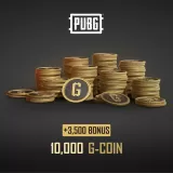 Pubg - 10,000 (+3,500ボーナス) G-Coin