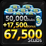 MLB The Show 19 Stubs (67,500)