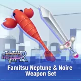 Neptunia Viir: Famitsu Neptune & Noire Weapon Set
