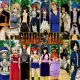 Fairy Tail: Anime Final Season Costume Set for 16 Playable Characters