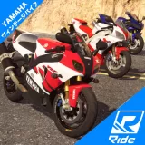 Ride DLC02 Yamaha ヴィンテージバイク (Yamaha historical bikes) for PS4