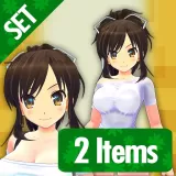Senran Kagura Burst Re:Newal — Trial Costume Set Vol.2