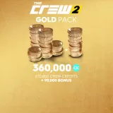 The Crew 2 Gold Credits Pack (270,000 + 90,000 bonus)