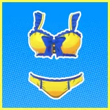 Maid Bikini (Lemon Yellow)