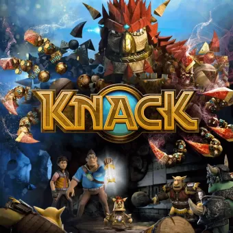 Knack PS4 cover art