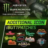 Monster Energy Supercross - Additional Icons & Buttpatches
