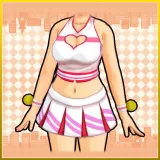 コスチューム「チアガール」_ドリームクラブホストガールオンステージ用