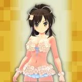 Senran Kagura Burst Re:Newal — Flower Swimsuit