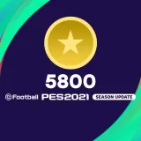 eFootball Pes 2021 myClub coin 5800 (English/Chinese/Korean/Japanese Ver.)