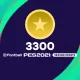 eFootball Pes 2021 myClub coin 3300 (English/Chinese/Korean/Japanese Ver.)