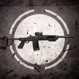 Scoped Semi-auto Rifle