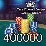 Four Kings Casino: 400,000 Chip Pack