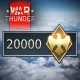 War Thunder - 20000 Golden Eagles