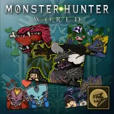 Sticker Set: Monsters of the New World (English/Chinese/Korean/Japanese Ver.)