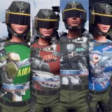 EDF:IR - Creation parts: T-shirt(EDF4.1 set) (English/Chinese/Korean/Japanese Ver.)