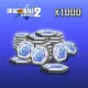 Dragon Ball Xenoverse 2 - TP Medal Pack (x1000)