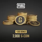 2,000 (+300ボーナス) G-Coin