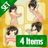 Senran Kagura Burst Re:Newal — Diorama Pose Set Vol. 2
