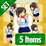 Senran Kagura Burst Re:Newal — Diorama Pose Set Vol.3