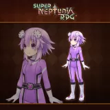 Super Neptunia RPG: Sentai Brave Ranger Outfit [Brave Purple]