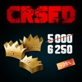 Crsed - 5000 + 1250 Golden Crowns