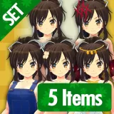 Senran Kagura Burst Re:Newal — Costume Set Vol.3