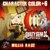 Additional Character Color "Millia Rage" (Chinese/Korean Ver.)